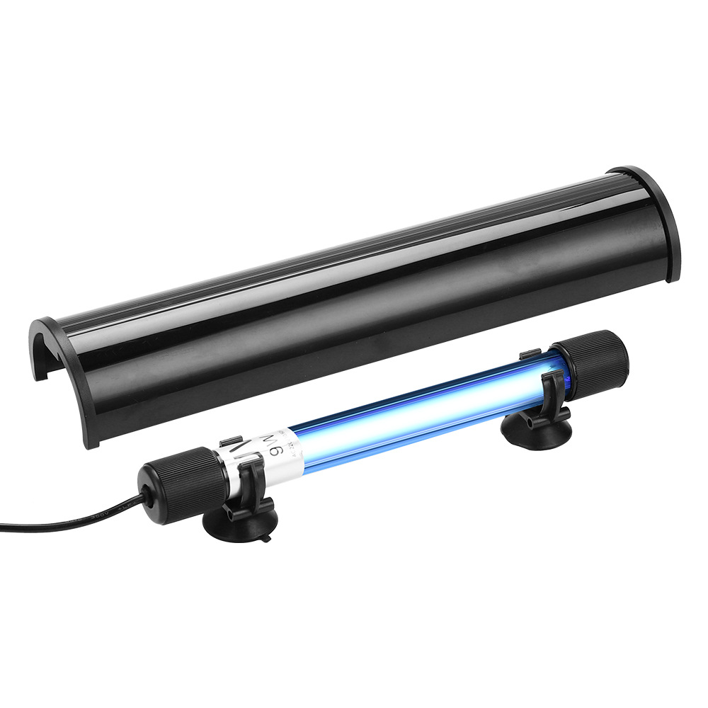Escudo de lâmpada UV Acessórios para equipamentos de aquário Lâmpada de esterilização de tanque de peixes Escudo de luz de desinfecção UV