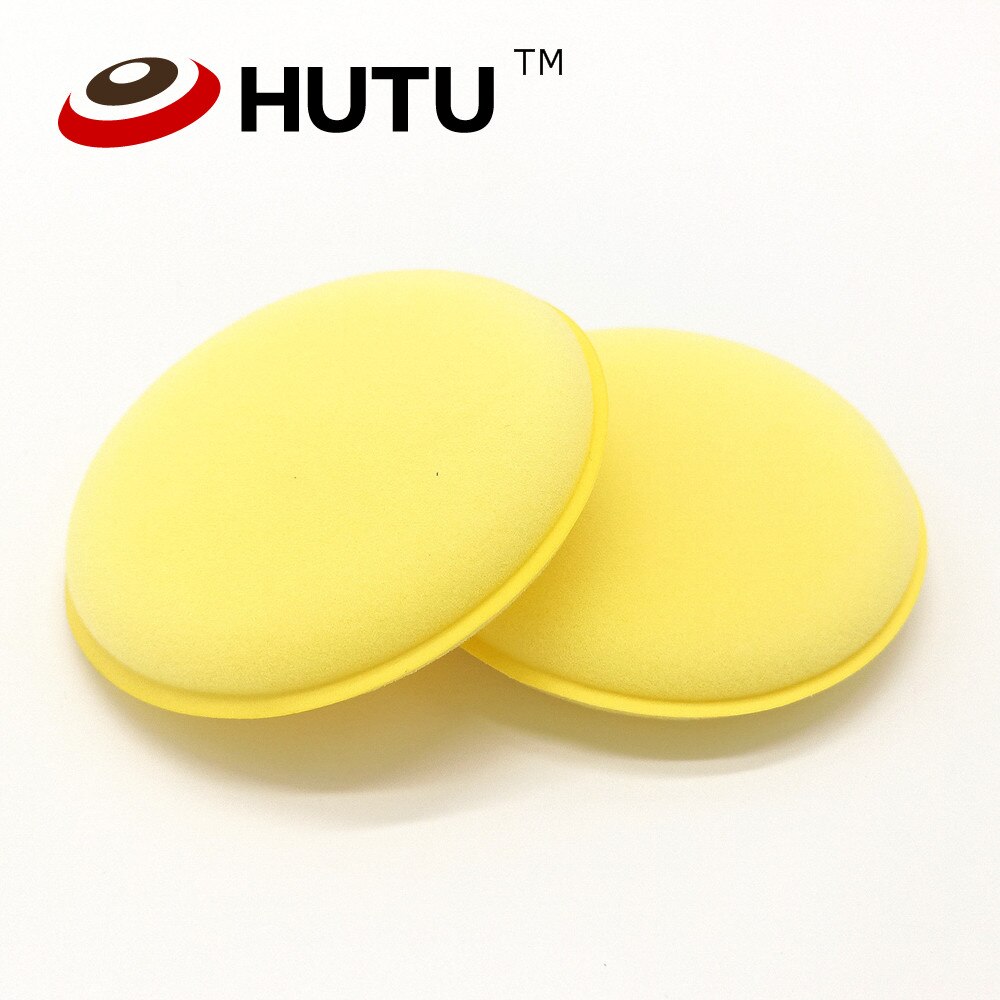 Ronde spons foam hand polijsten pad auto spons wax Polish Schuim Spons Auto Wax Pad auto polijsten kit