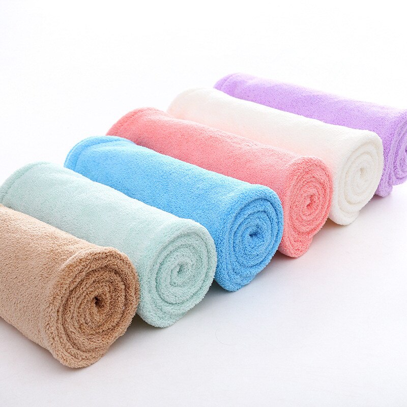 Mikrofaser Schlecht Handtuch Haar Trocken Schnell Trocknend Dame Schlecht handtuch weiche dusche kappe Hütte für Dame mann Turban Kopf wickeln baden Werkzeuge
