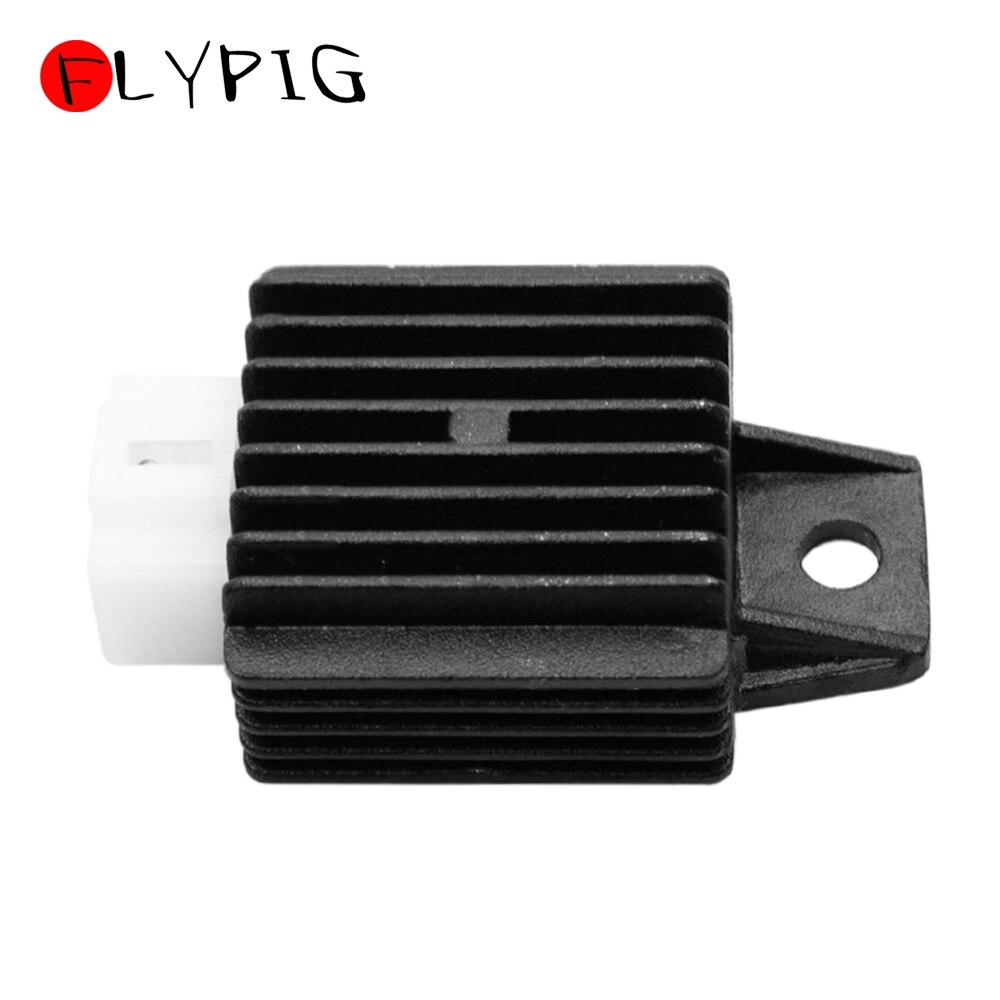 12V Motorfiets Spanningsregelaar Gelijkrichter 4Pin Voor 50cc-125cc GY6 50cc 60cc 80cc 125cc 150cc Scooter Bromfiets Go Kart Atv h055-002