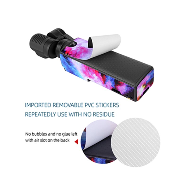 Stickers Gimbal Waterproof Camouflage For FIMI PALM Camera Pocket Handheld Gimbal Colorful/Camouflage Decals Film Skin Sticker