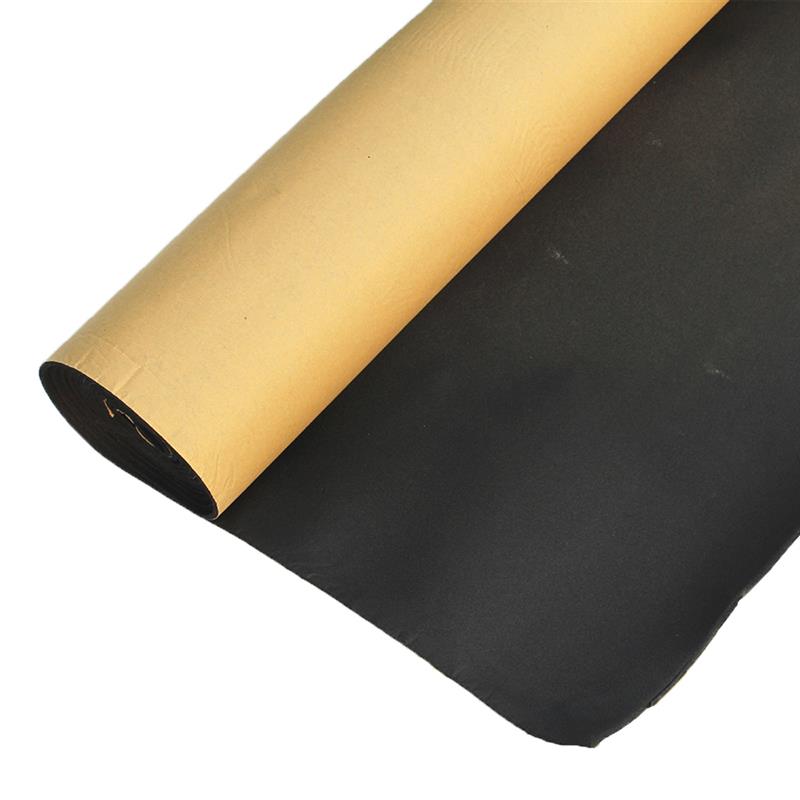 Tablero de espuma de aislamiento acústico automático, adhesivo de algodón, espuma gruesa insonorizada que absorbe espuma de goma, 30X50cm