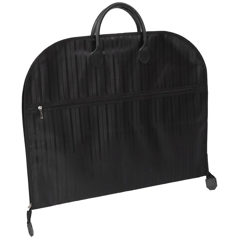 60 x 100cm støvtæt kjole tøj cover etui jakkesæt kjole beklædningsgenstand taske opbevaring rejse bærer frakke jakke hjem lynlås beskytter