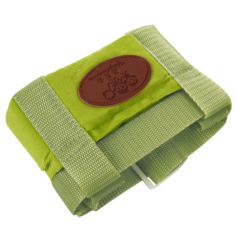 Baby barn småbarn säkerhet lätt tvätt sele & steg gå assistent tyglar - grön