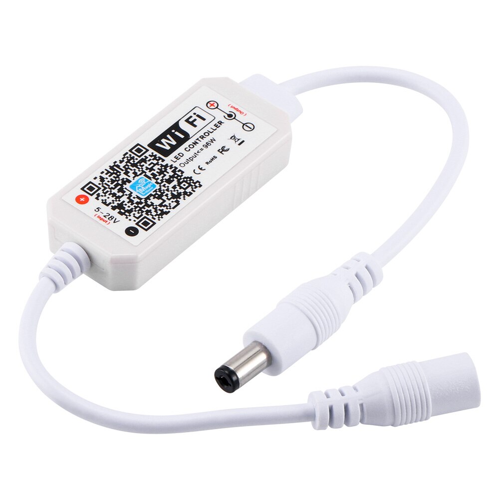 Mini Monochrome wifi dimmer Controller Led Dimmable 5050 Strip Lights Controller Smart Phone App Switch Wifi Controller