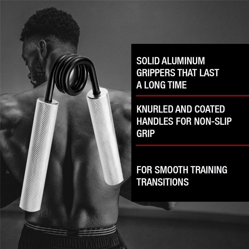 Aluminium håndgreb fitness fitness fingertræner arm styrketræner muskelgendannelse rehabilitering udvikler griber