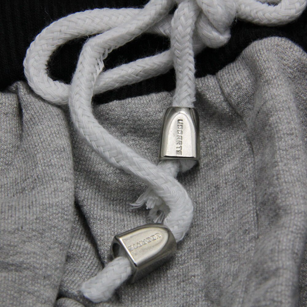 Udoarts sports fleece jogger til mænd 100%  elastiske gymnastikshorts i bomuld
