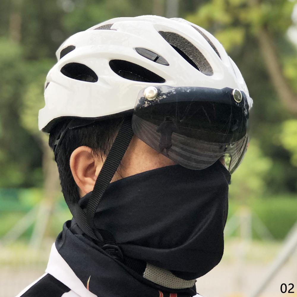 2020Cairbull Ultralight Cycling Helmet With LED Light Visor Goggles Bike Taillight Intergrally-molded Mountain Road MTB Helmets: 02