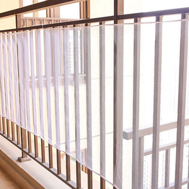 Red protectora de seguridad para niños, valla para terraza, malla fina para balcón, escaleras y hogar