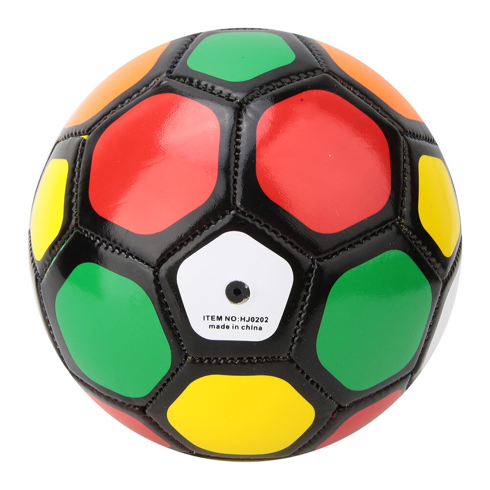 1PC Children Outdoor Play Training Size #2 Soccer Ball Kid Sport Match Football: Colorful