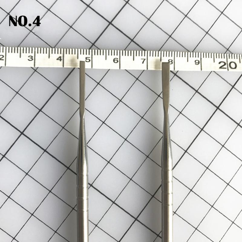 Stainless Steel Soft Pottery Clay Carved Tools Sculpture Sculpting Knife Engrave Accessaries Grafts For Modeling DIY: NO.4