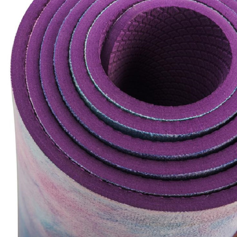 5mm Gym Sports Yoga Mat Suede Tiedye Nonslip Fit... Grandado