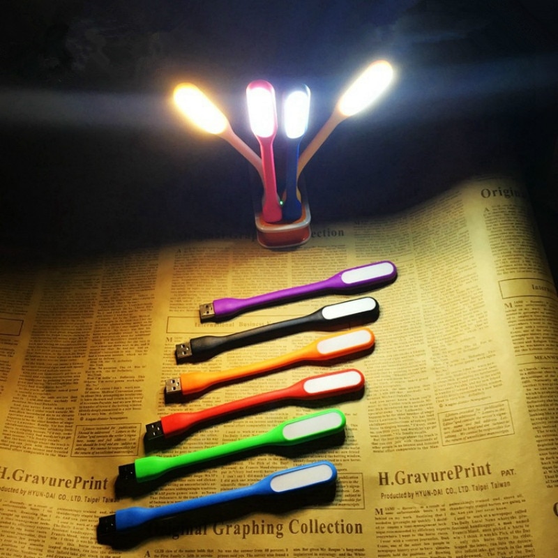 Mini Table Lamp Reading Book Light Gadgets Flexible USB led Night Lights USB Eye Hand Lamp for Power PC laptop