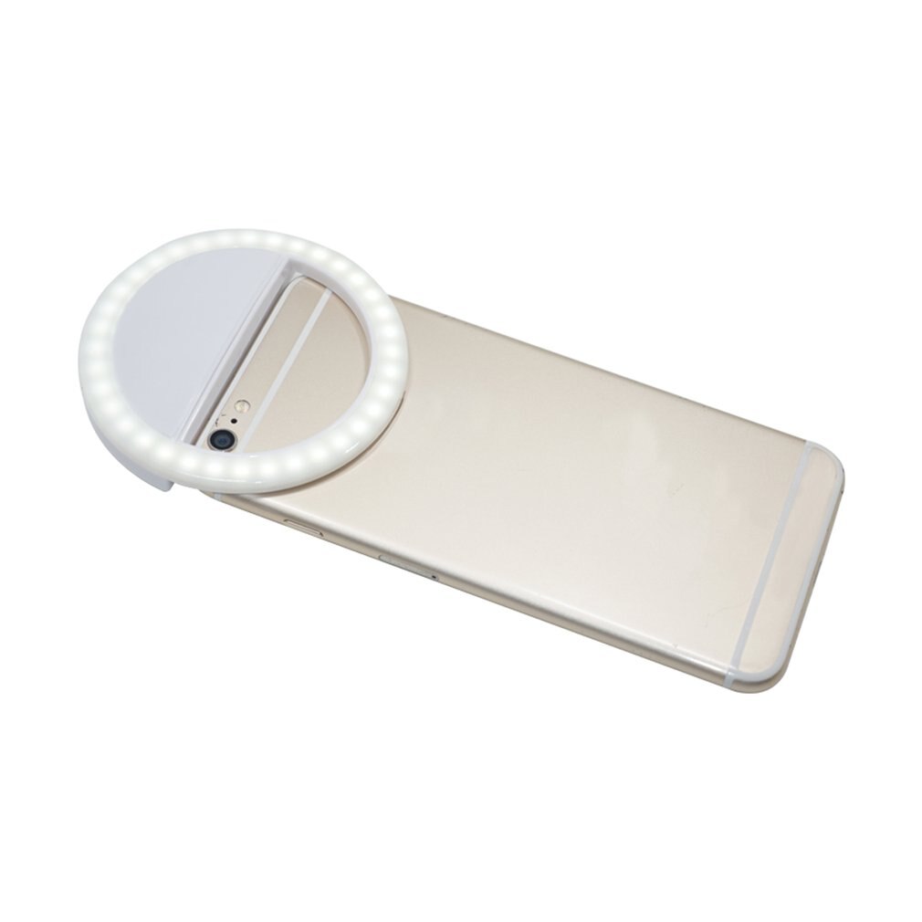 Macro & Ring Lights Ring Flash for Phone Camera Led Photo Build in Battery Taking for Self Stick Macro Flash Ring Light