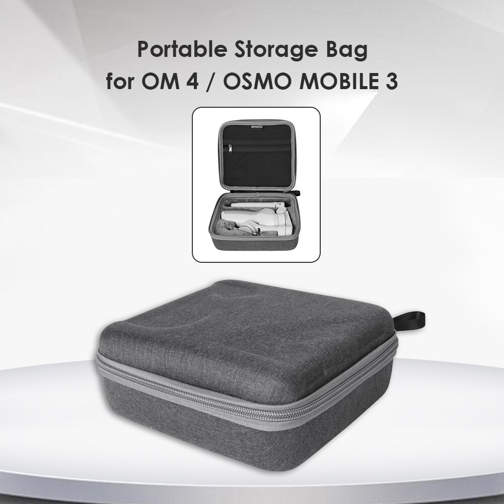 Portátil handheld estabilizador estojo de transporte para dji om 4/osmo móvel 3 cardan armazenamento bolsa protetora