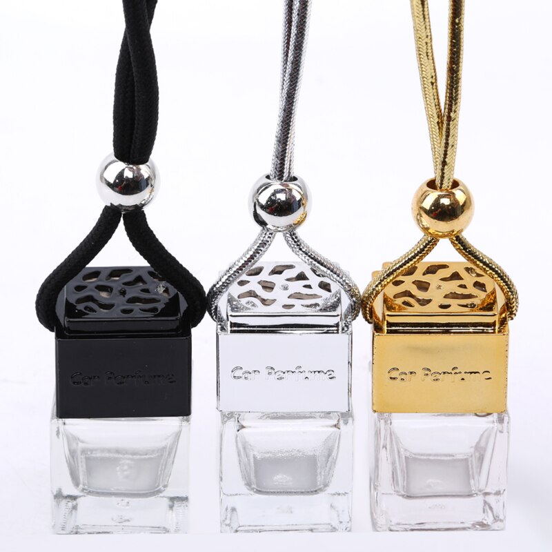 Auto Opknoping Parfum Hanger Geur Luchtverfrisser Lege Glazen Fles Decoratie Ornament Auto Accessoires Interieur