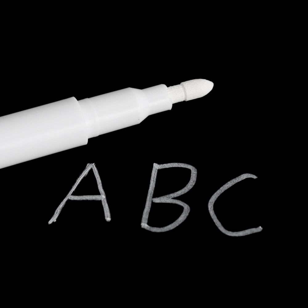 5 Stks/pak Witte Vloeistof Krijt Pen/Marker Voor Ramen Schoolbord Schoolbord