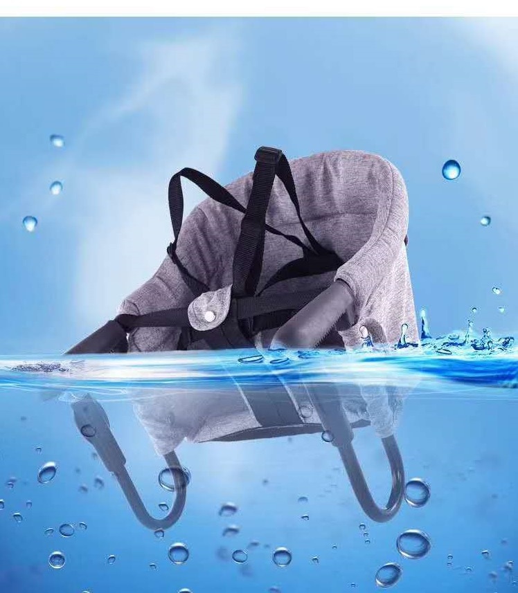 JOYLOVE-trona portátil para bebé, trona plegable para alimentación de niños, cinturón de seguridad para comedor, elevador de asiento de bebé, silla de alimentación