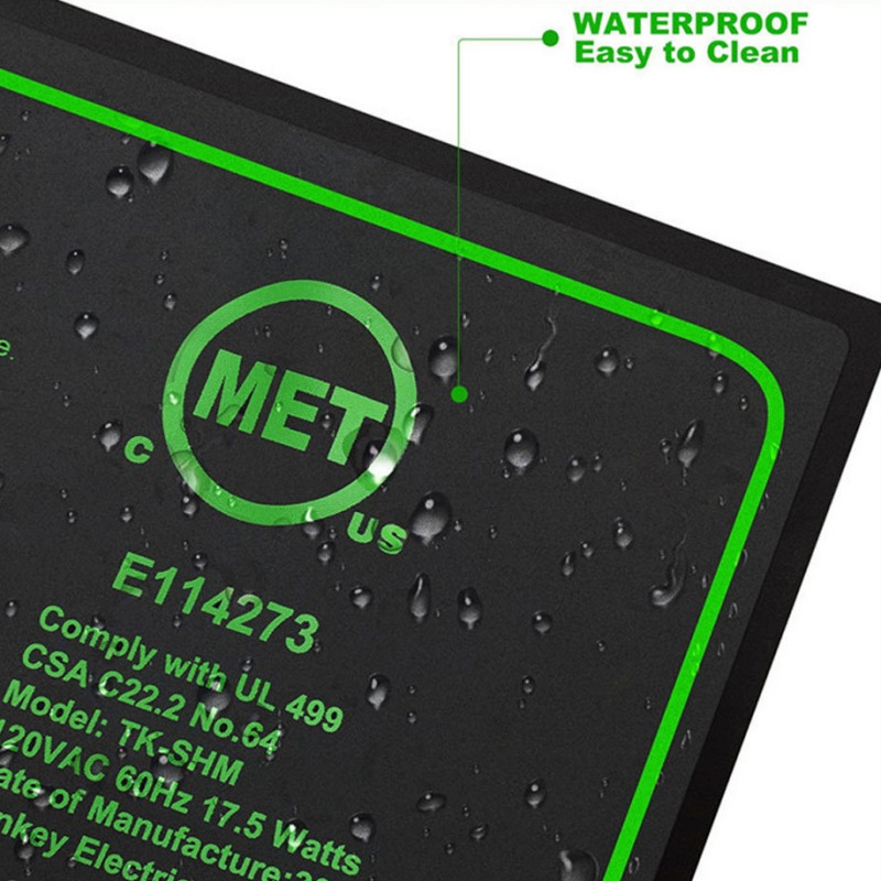 Garden 52x24cm Seedling Heating Mat Waterproof Plant Growth Heating Mat Seed Germination Propagation Clone Starter Pad