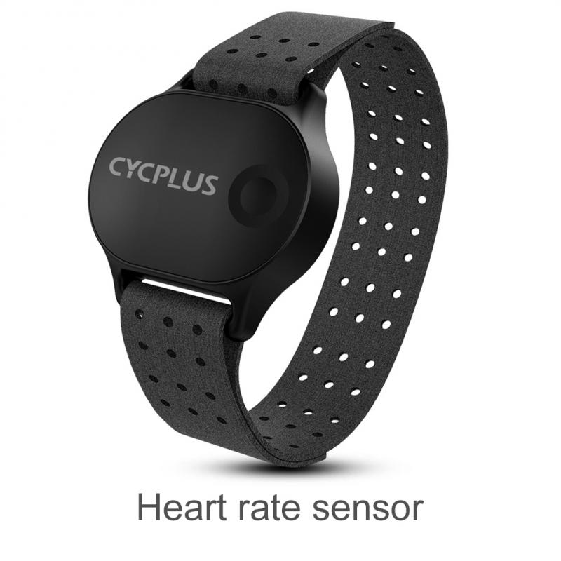 CYCPLUS M2 Gps Fahrradcomputer Fahrrad Computer Tacho Ameise + Bluetooth Energie Meter Drahtlose Radfahren Navigator Fahrrad Zubehör: HR1 Sensor