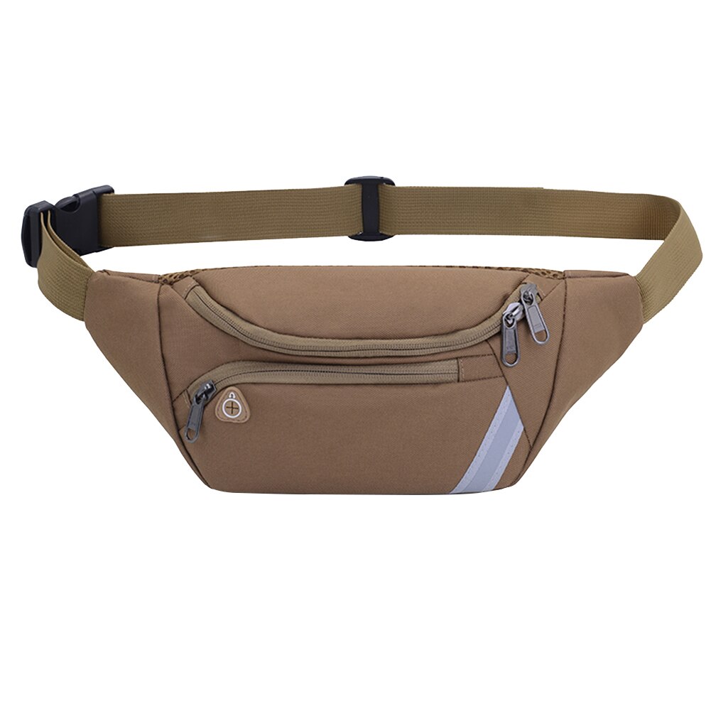 Nylon heuptasje dames heren buitensport camouflage borst crossbody schoudertas