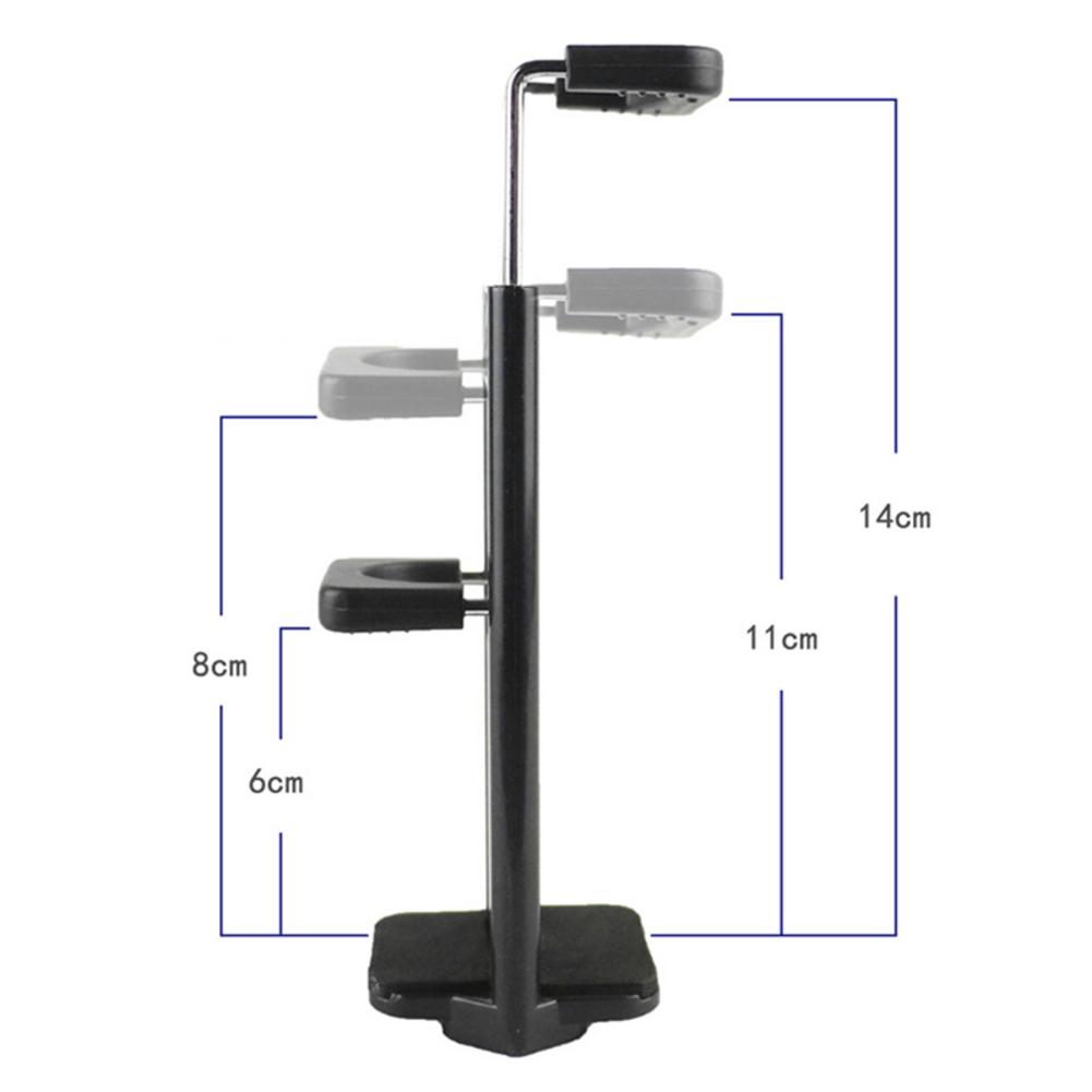 Universal Adjustable Mobile Phone Tablet Clip Clamp Holder Stand U Slot Mount Self-timer Bracket Rack Tripod Accessories