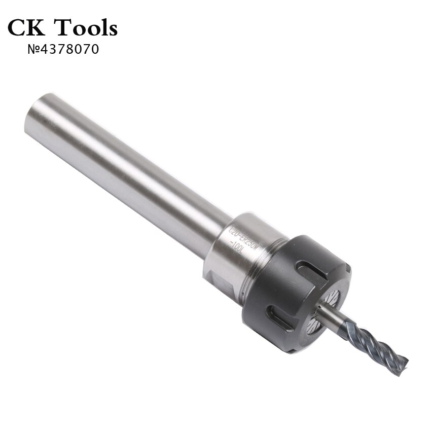 1PCS C20 ER11 ER20 C20 ER16 ER25 100L 150L collet chuck deep processing CNC straight shank 20mm extension rod for CNC mill