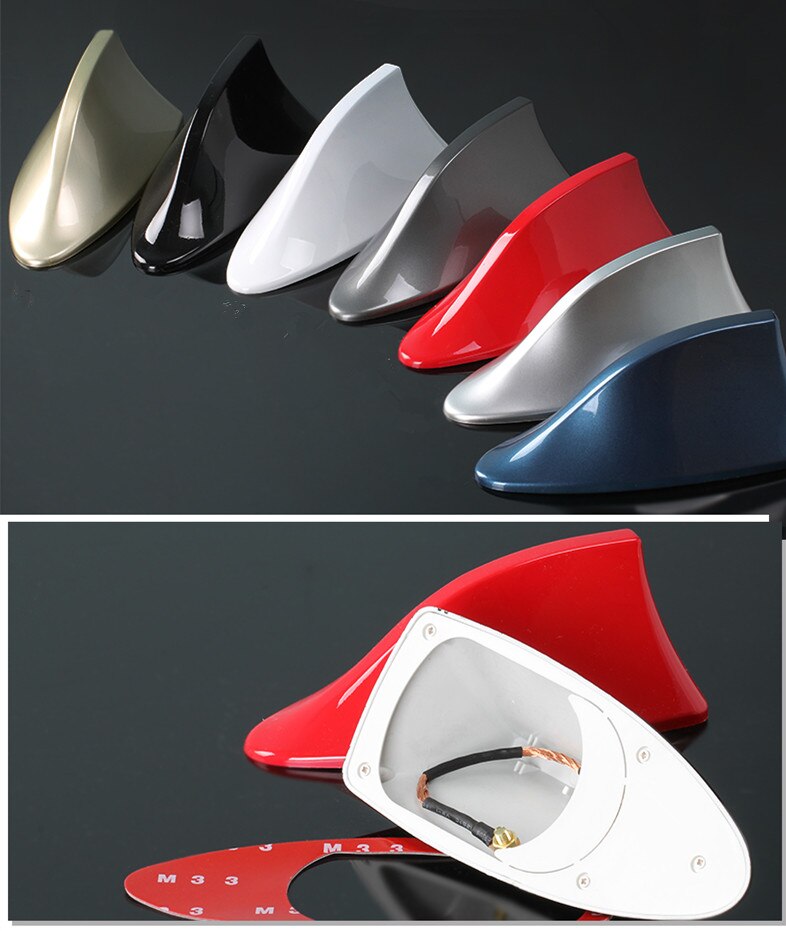 messa in piega auto Pinna di Squalo antenna auto Segnale Radio antenna Sul Tetto per BMW tutte le serie 1 2 3 4 5 6 7 X E F-serie E46 E90 F09