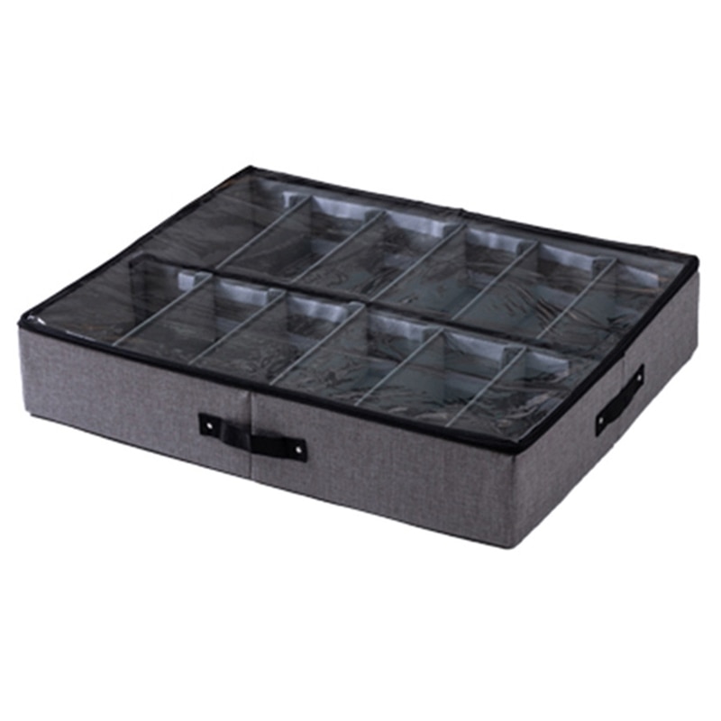Caja de zapatos transparente organizador de cajones para almacenamiento de zapatos caja plegable para almacenamiento de zapatos en casa debajo de la cama