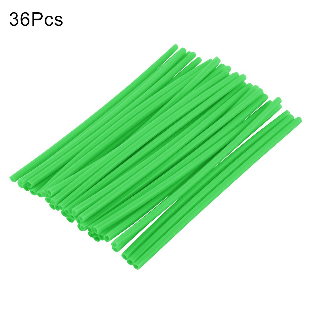 36pcs/set Fitment Motorcycle Wheel Rim Cover Spoke Skins Wrap Tubes for motorcycle Wheel