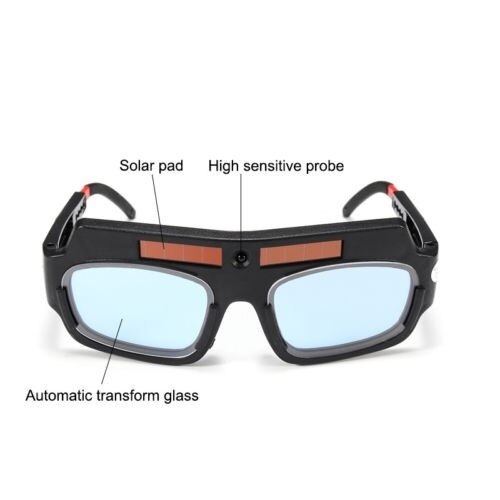 Automatisch dimmende lasbril anti-reflectiebril argonbooglasbril