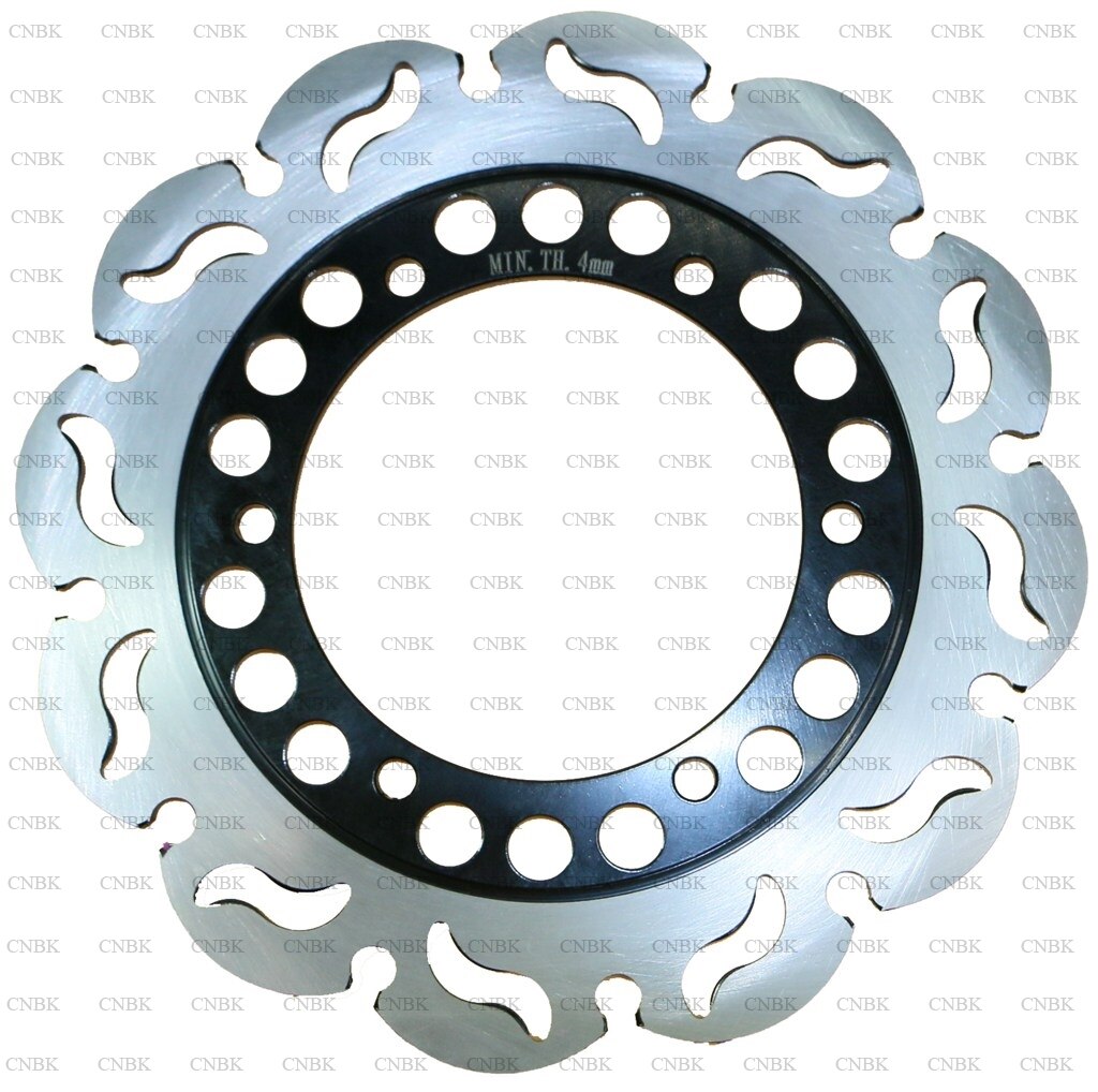 Frontal 245 mm Rotor de freno de disco para YAMAHA tierra YZ 250 B1-J1 YZ250 1995-1997, 1996 95 97 96: Front 3