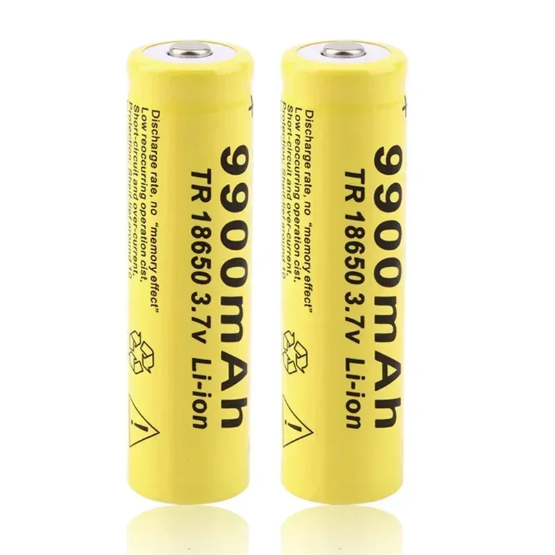 Original 18650 Battery 3.7V Rechargeable Lithium Ion for LED Flashlight Batteries