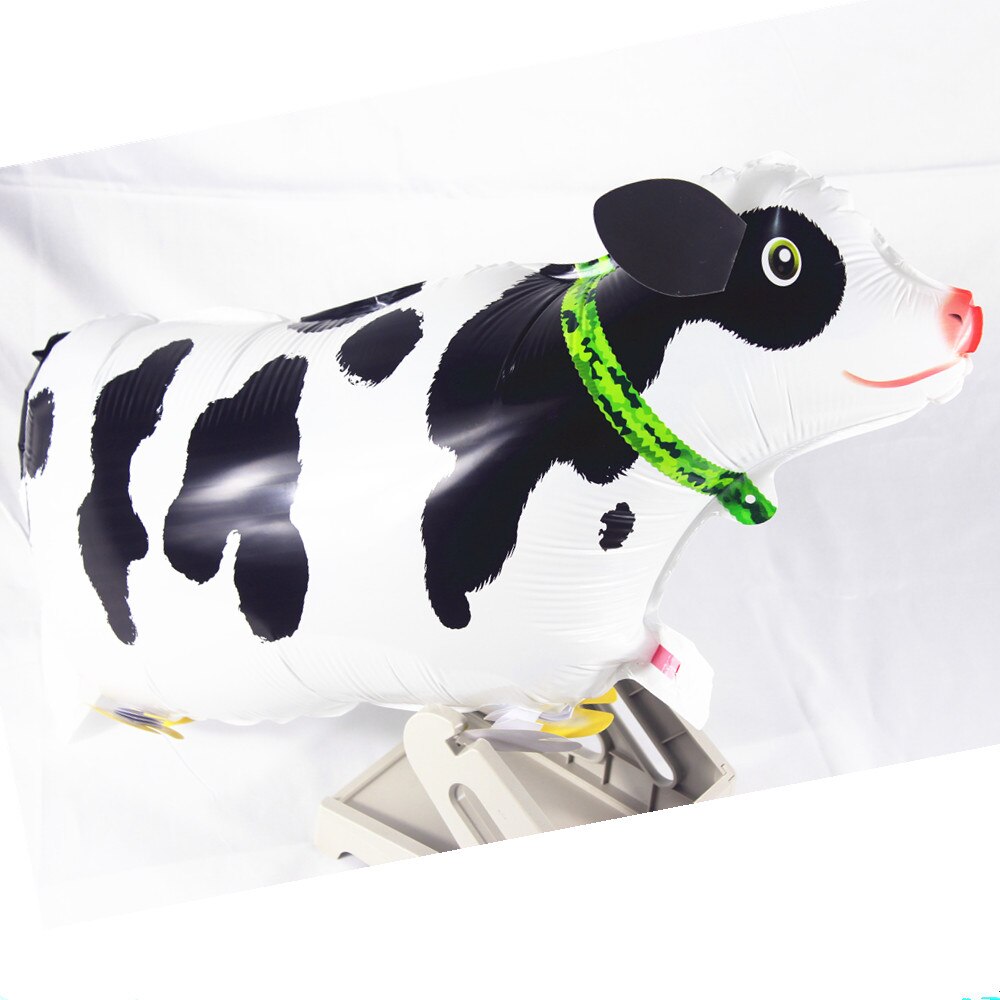 animal de compagnie marche ballon animal ballon laitier bovins milch vache gonflable enfants bionic jouet pour anniversaire décoration de mariage