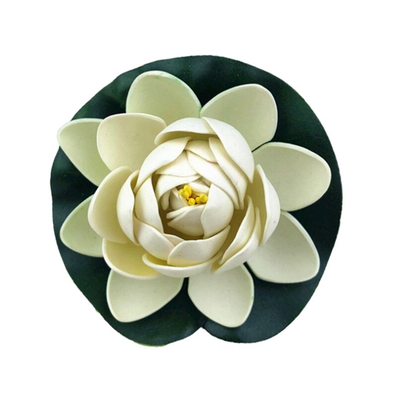 Pool Fish Tank Simulation Flower Decoration Simulation Water Lily Outdoor Garden Sculptures: 19