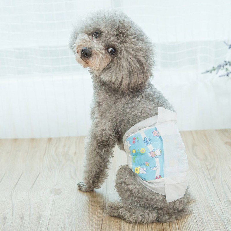 Disposable Wrap Dog Pants For Small Dogs Chihuahua Pet Diapers Especially For Male Dogs Super Absorbent Leak Protection Supplies