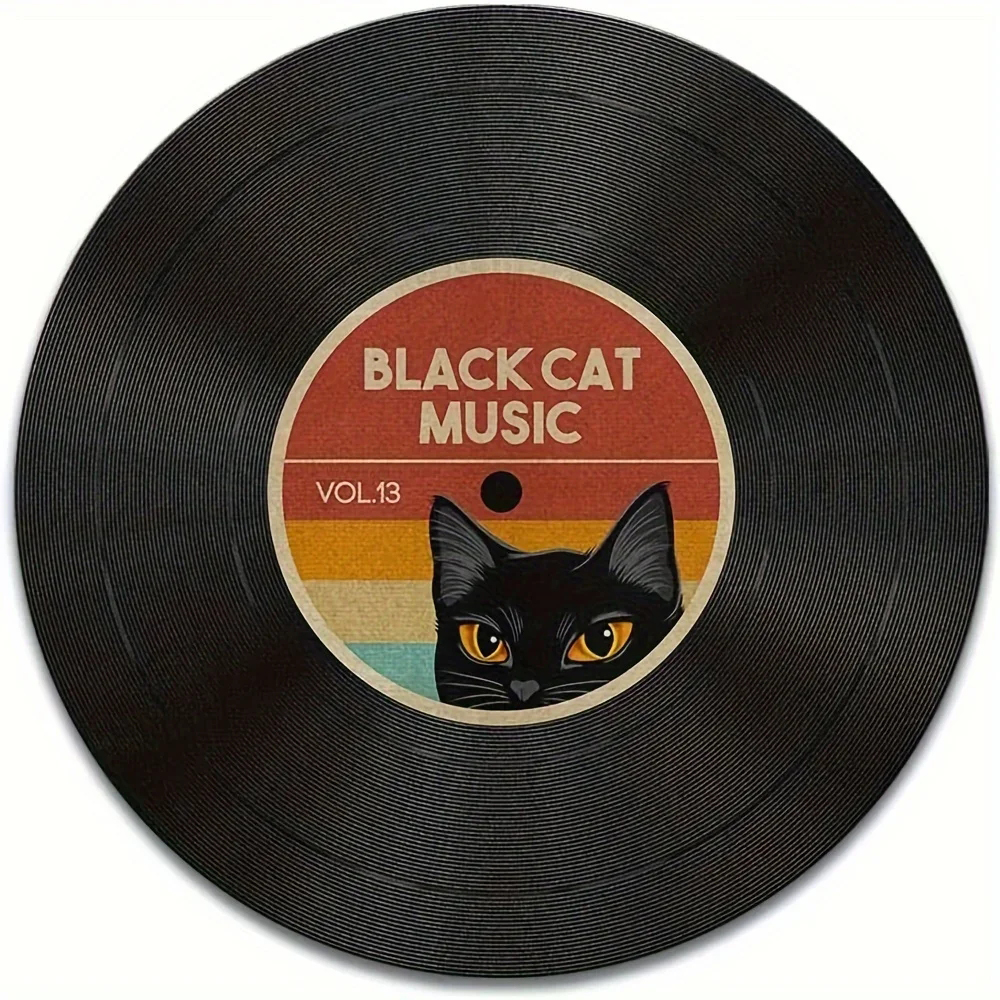 Vintage vinyl record mouse pad Rubber non-slip washable，Mouse Mat For Home Office Gaming Desk Laptop Accessories mat