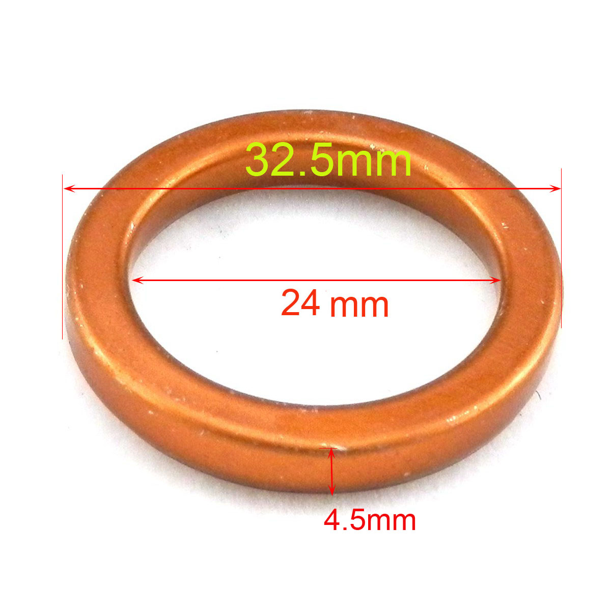 2 Stück Schalldämpfer-Auspuffdichtung für 49 cc 50 cc 110 cc 150 cc GY6 70 90 100 125 cc Rolle Fahrrad ATV Moped Teile: verrotten