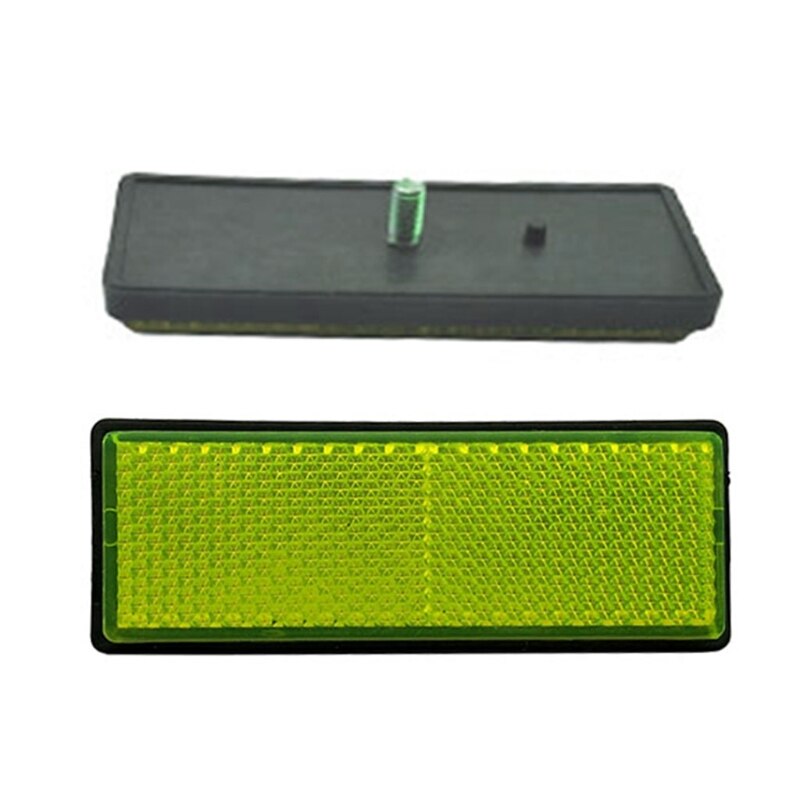 10 Pack Zelfklevende Stick-On/Schroef Reflectoren Veiligheid Voor Caravan/Trailer/Boot
