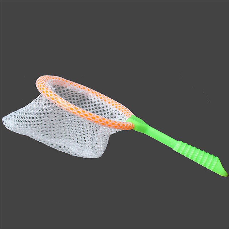 22cm Plastic Fishing Net Toys Handle Mini Butterfly Mesh Nets Kids Outdoor Toys