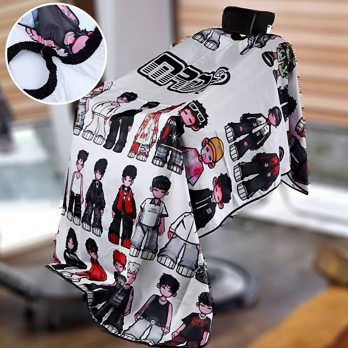 MRD Hair Clipper Accessories Trimmer Razor Charging Cable Base Cloth Limit Comb Brush: Beige