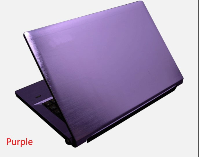 KH spécial ordinateur portable brossé paillettes autocollant peau couverture protecteur pour HP EliteBook 840 G4 14": Purple Brushed