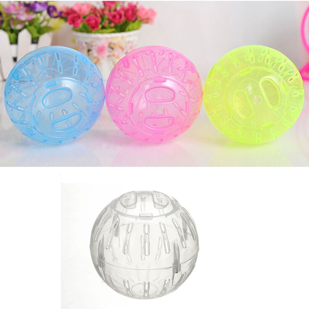 1pc hamster bold rotte legetøj kæledyr chinchilla bold hamster gerbil rotte jogging motion boldbur mini-trav legetøj hamster produkter