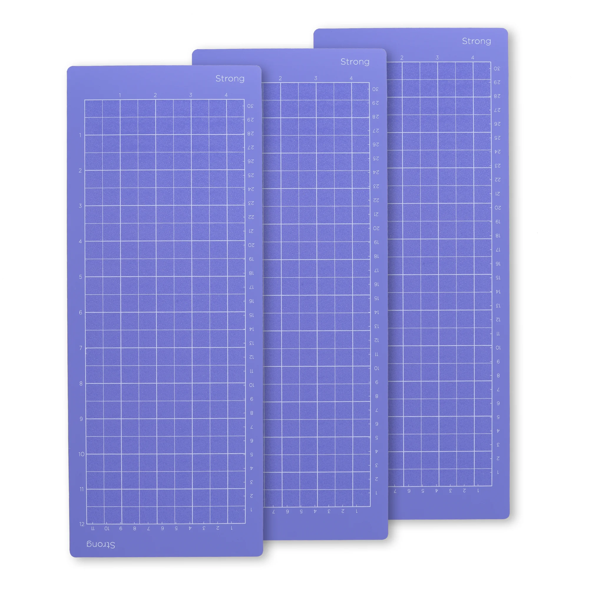 3-delige snijmat voor Cricut Joy Machine, snijmatten (4,5 x 12 inch): Blauw