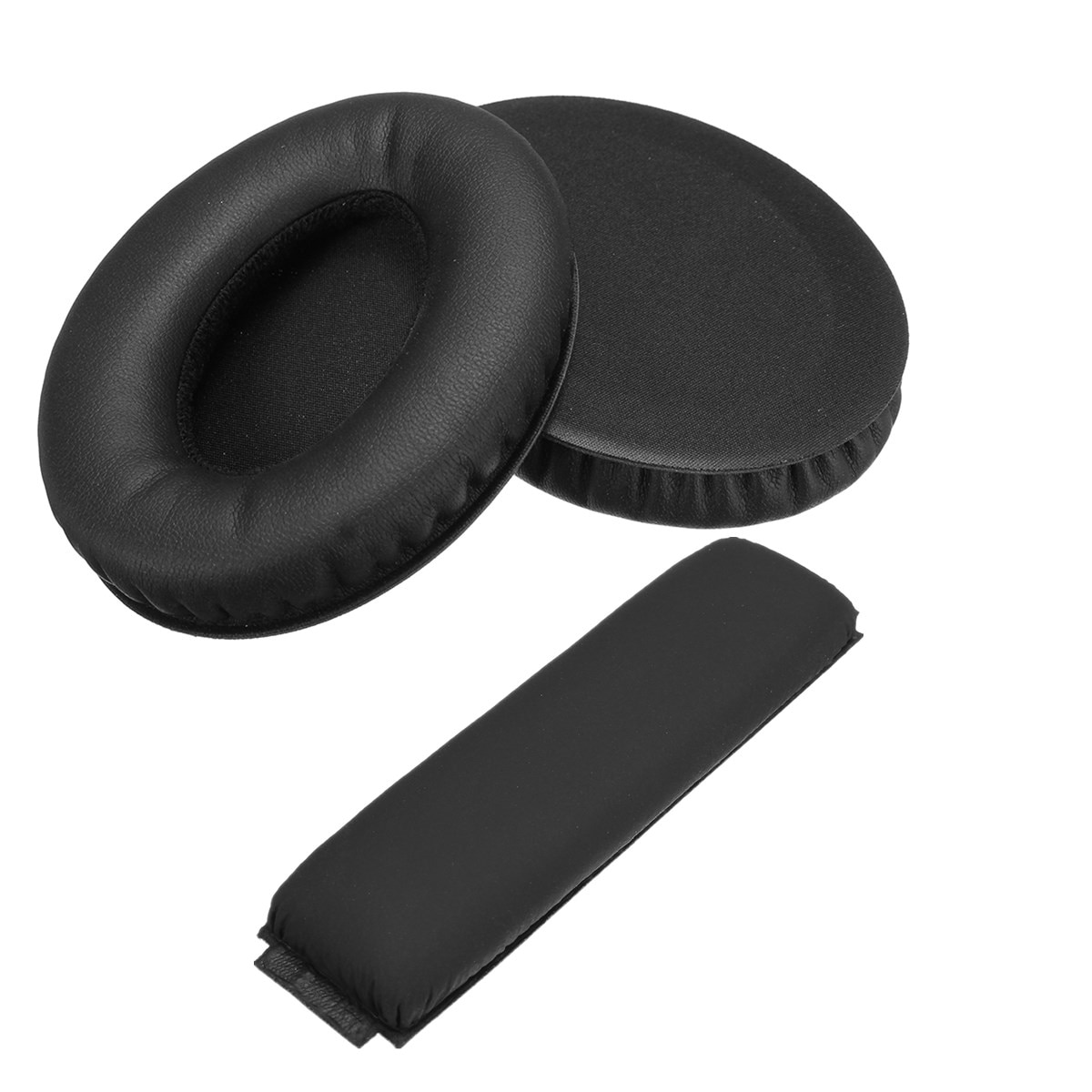 2 x oorkussens voor sennheiser  hd 418 428 438 448 419 429 439 449 hoofdtelefoonkussens, vervanging van de oorkussens van de hoofdtelefoon