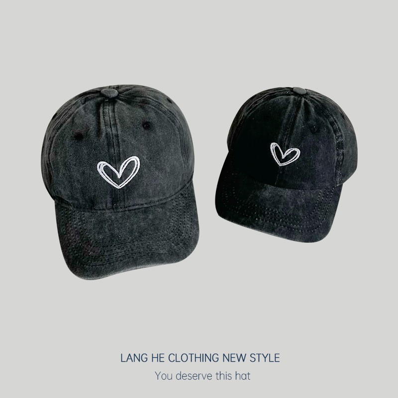 Family Matching Soft Washed Cotton Baseball Caps Korean Style Casual Autumn Winter Outdoor Hats for Men Women And Children