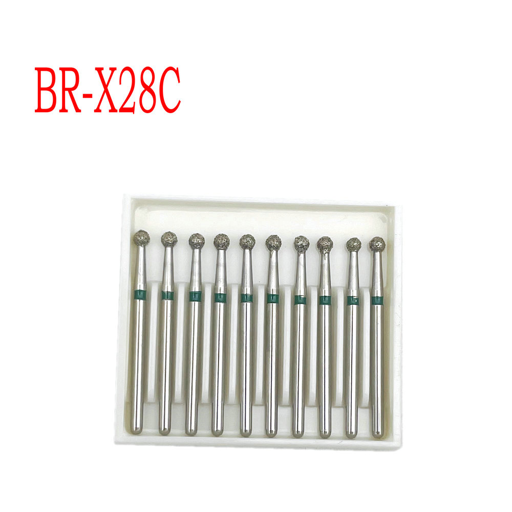 5/10pcs Extra Long Dental Diamond Burs FG Diamond 1.6mm Shank for High Speed Handpiece Burs Dentist Tools