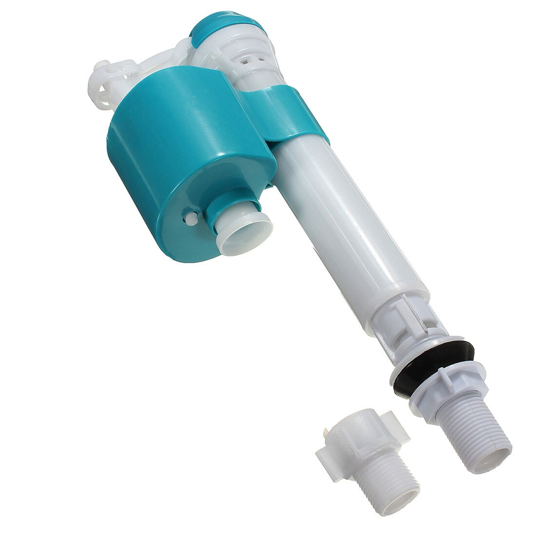 Wc Drukknop Vulklep Dual Flush Stortbak Syphon Badkamer Blauw + Wit