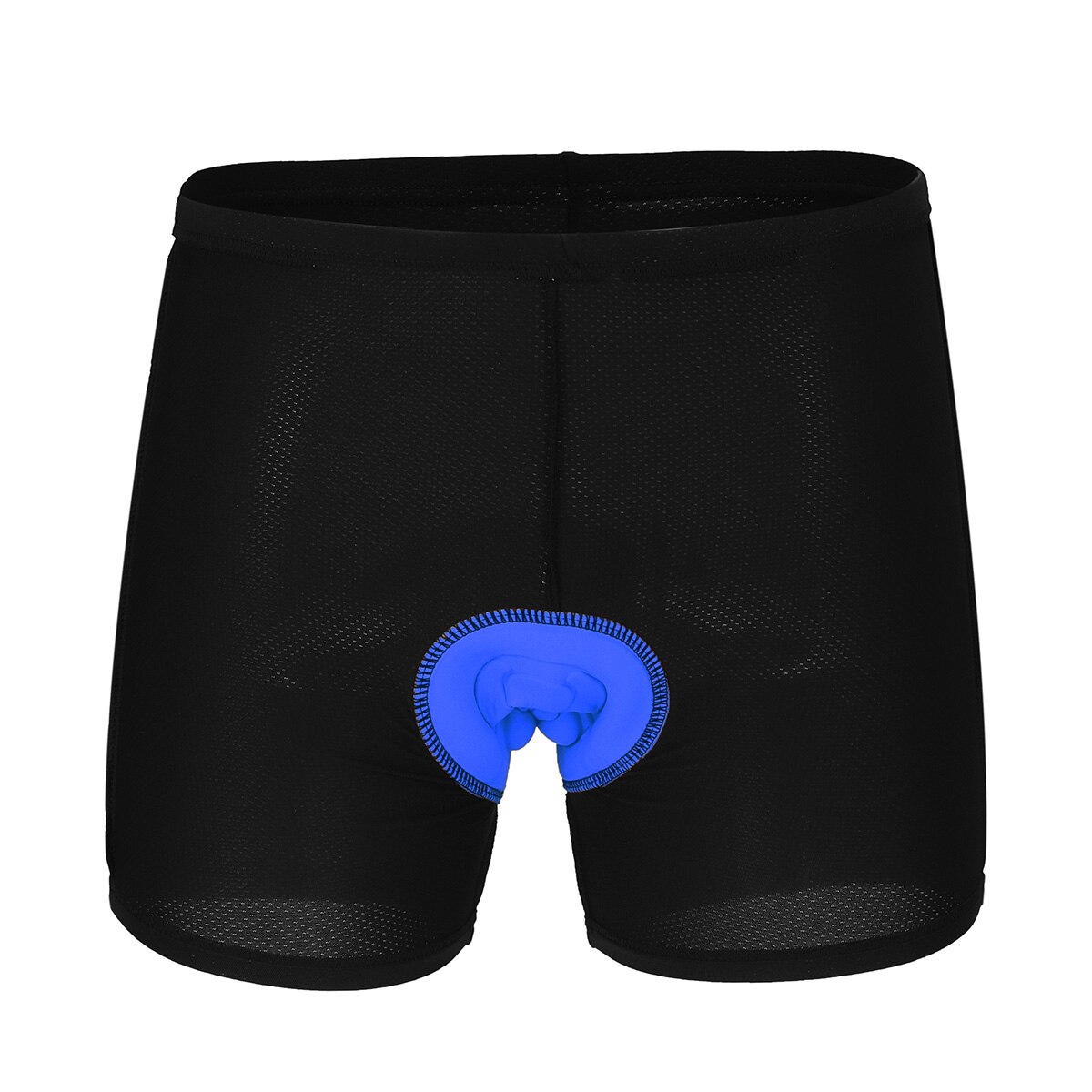 Mænd komfortable cykel cykelbukser undertøj silikone gel 3d polstret undertøj cykel cykel korte bukser udendørs sportsbeklædning: Blå / Xl