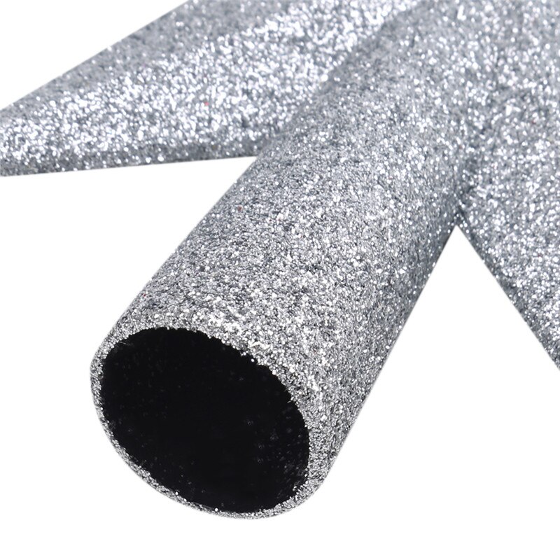 15/20cm Gold Star Christmas Tree Top Star 3D Five-point Star Christmas Home Table Topper Xmas Decoration Merry Christmas